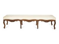 A Louis XV Style Beechwood Bench