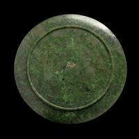 A Chinese Spinach Jade Plate