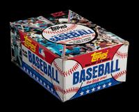 An Unopened Wax Box of 1981 Topps Baseball Cards