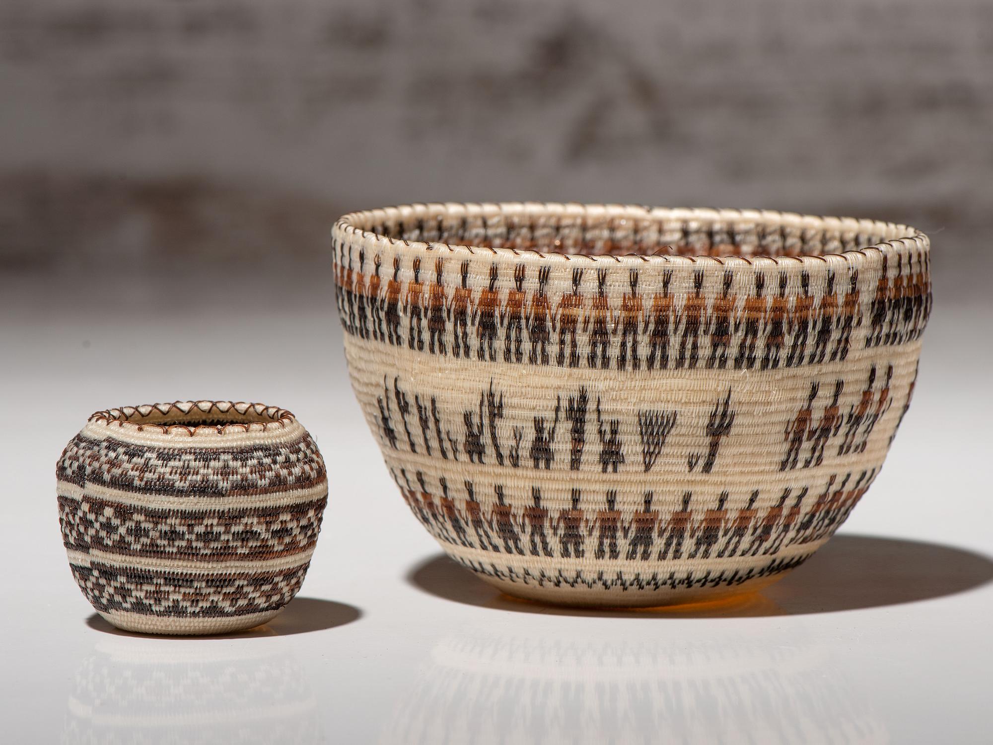 Akimel O'odham Horsehair Friendship Baskets