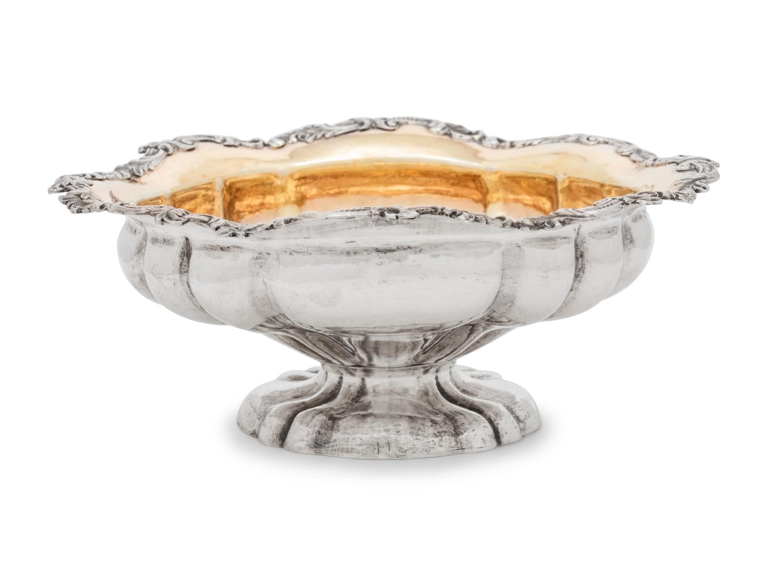 A Russian Silver Footed Bowl