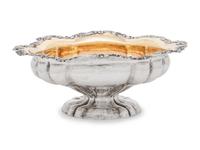 A Russian Silver Footed Bowl