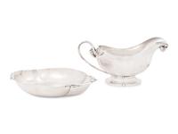 Two American Silver Table Articles