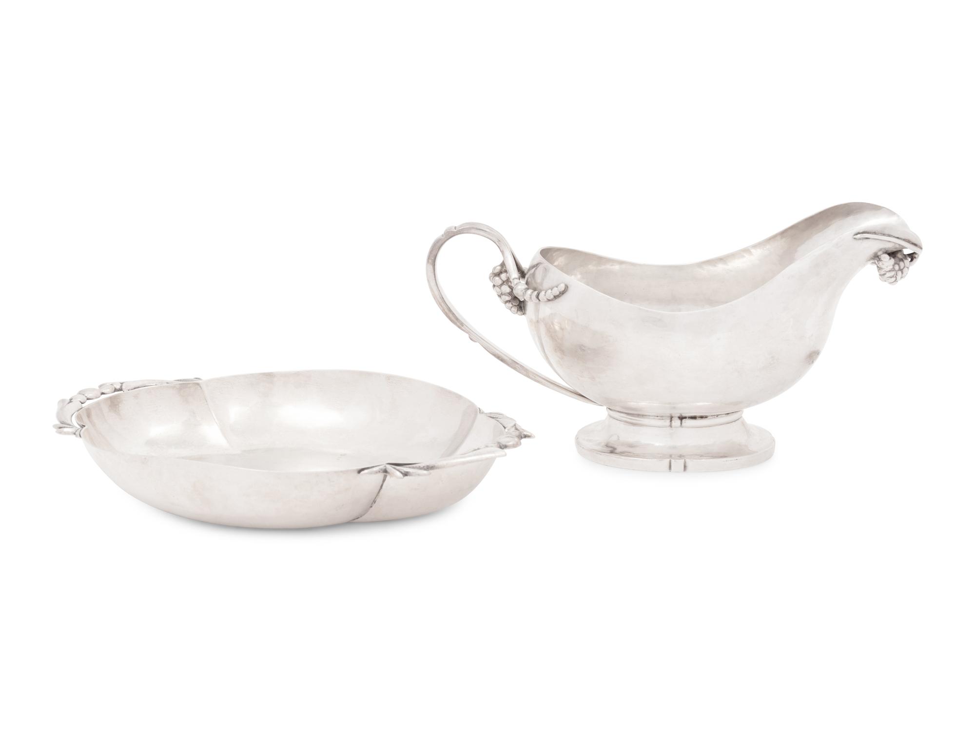Two American Silver Table Articles