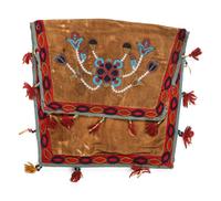 Athabaskan Beaded Hide Game Pouch