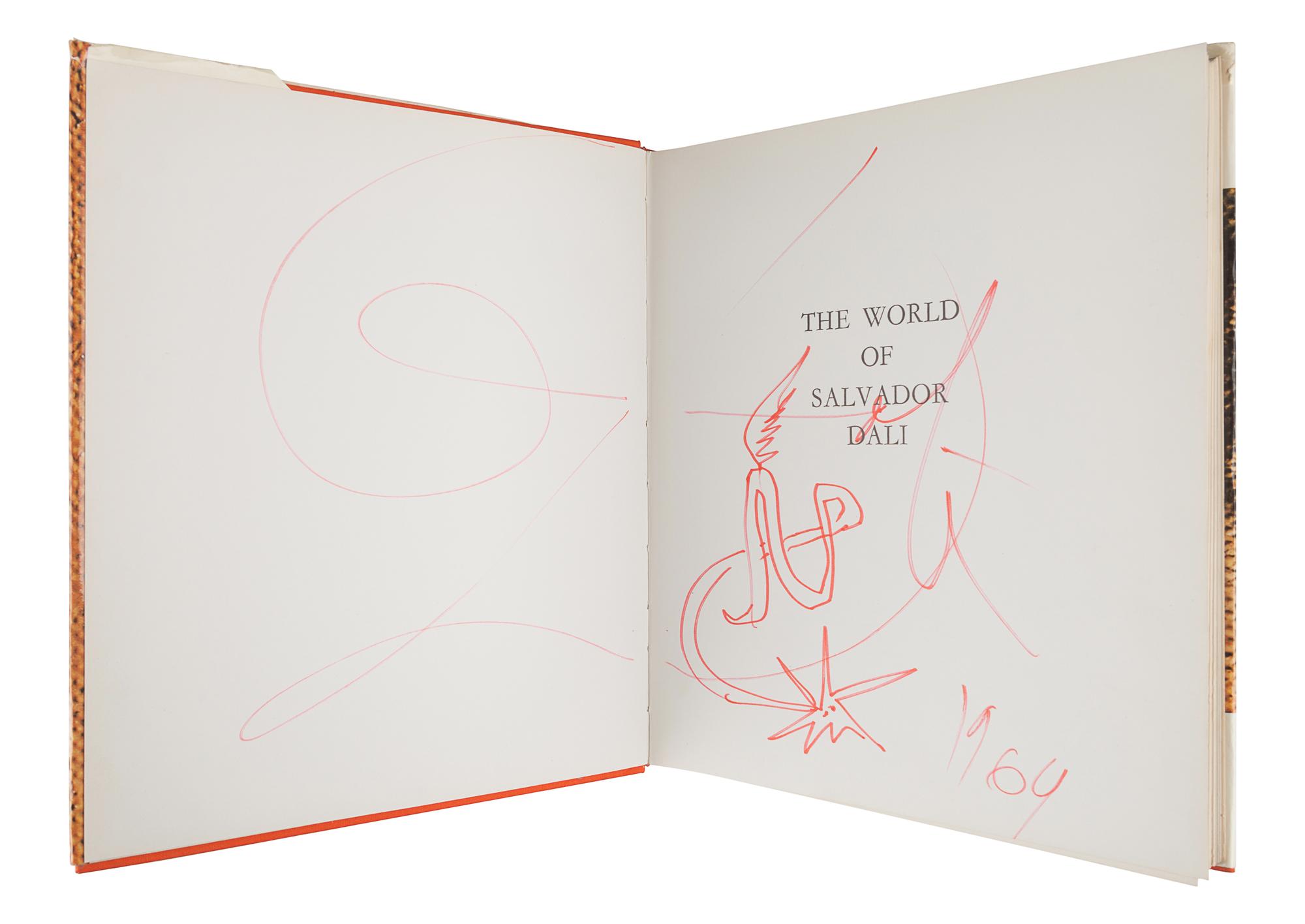 DALI, Salvador (1904-1989). DESCHARNES, Robert (1926-2014). The World of Salvador Dali. New York: The Viking Press, 1968.