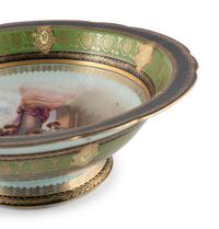 A Group of Austrian Transfer-Decorated Porcelain Tableware