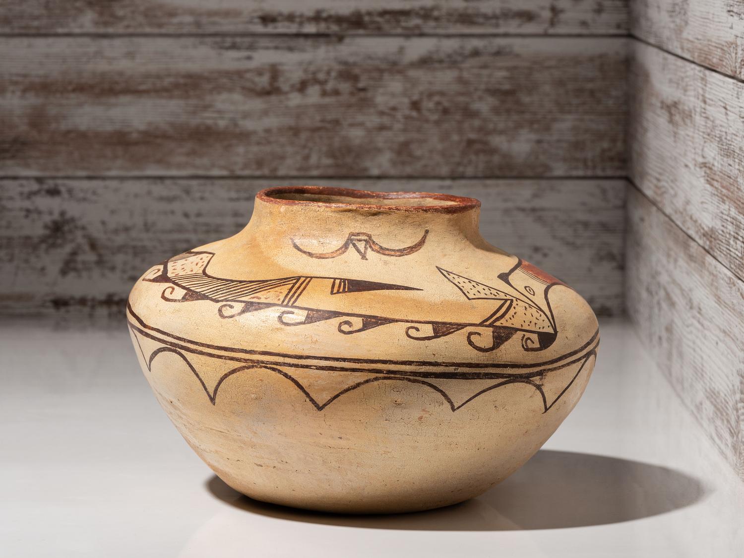 Polacca Polychrome Pottery Jar