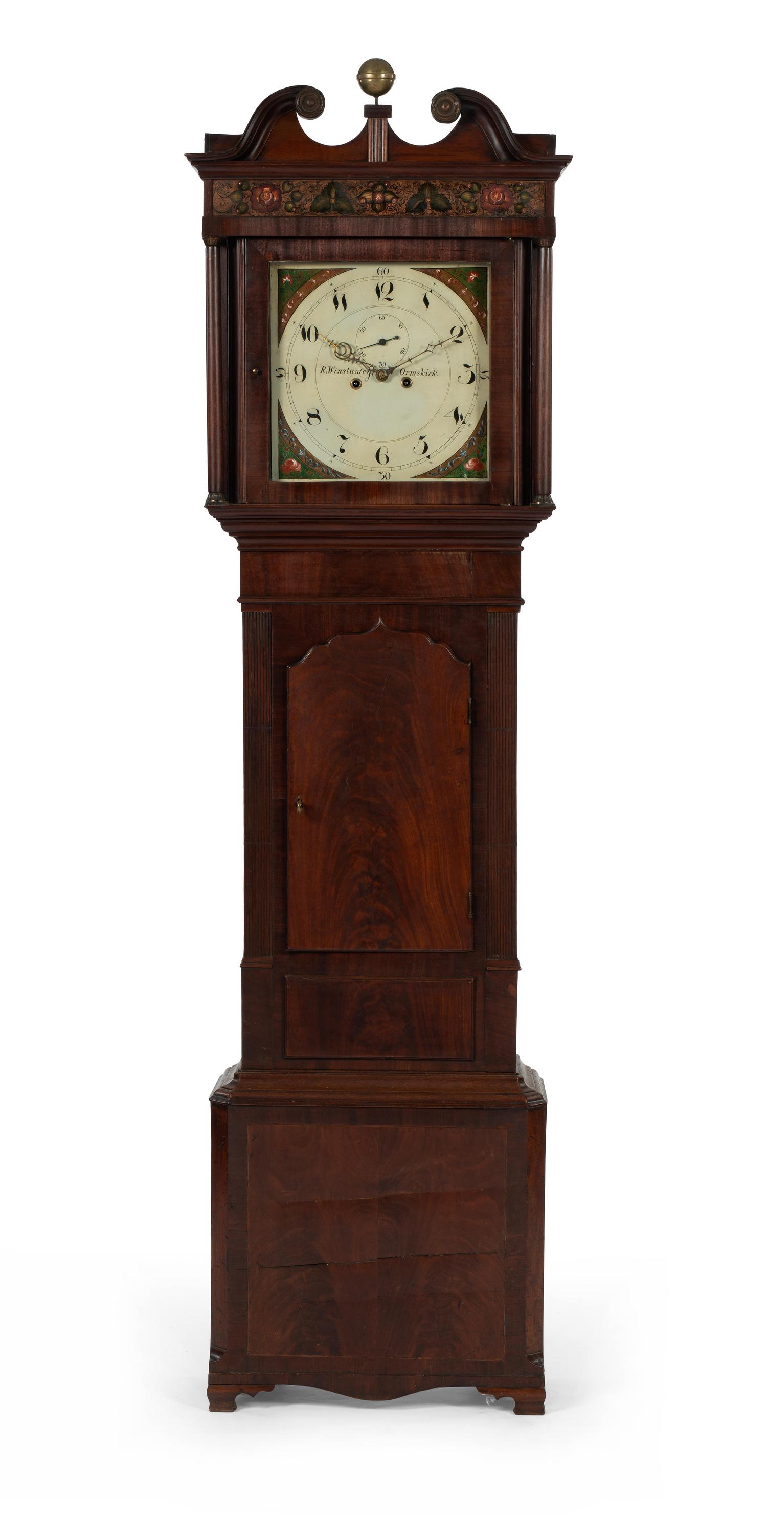 A George III Mahogany Tall Case Clock