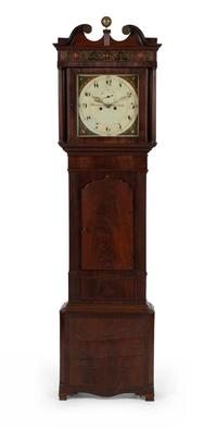 A George III Mahogany Tall Case Clock