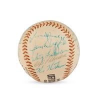 A 1963 San Francisco Giants Team Signed Autograph Baseball (Beckett Authentication Services)
