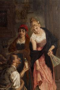 At the Cobbler's , 1895
