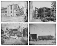 [CALIFORNIA]. A group of 21 glass negatives documenting the San Francisco Earthquake.