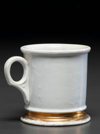 A Judge's Porcelain Occupational Shaving Mug