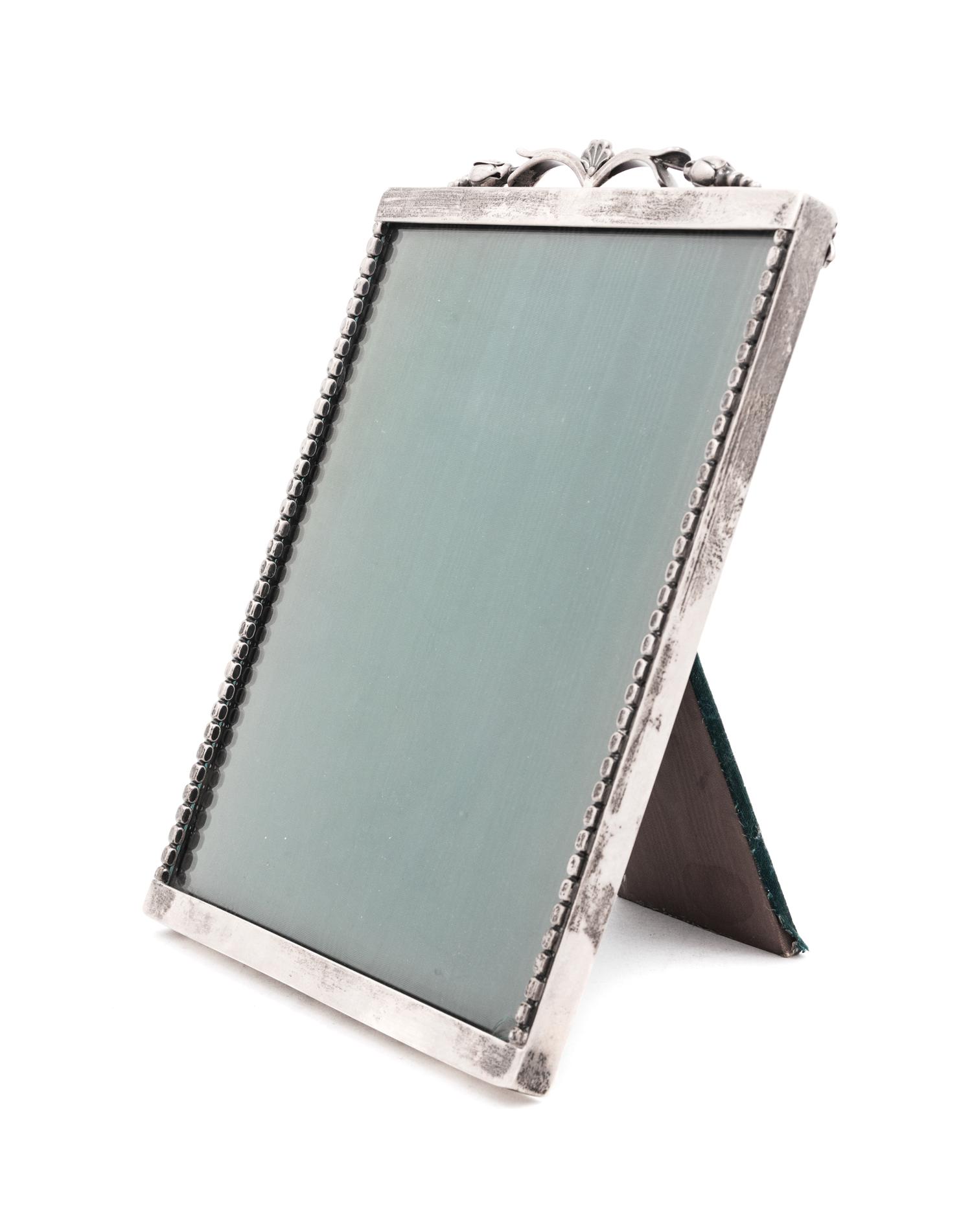 An Alphonse LaPaglia Silver Picture Frame