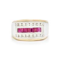 RUBY AND DIAMOND RING