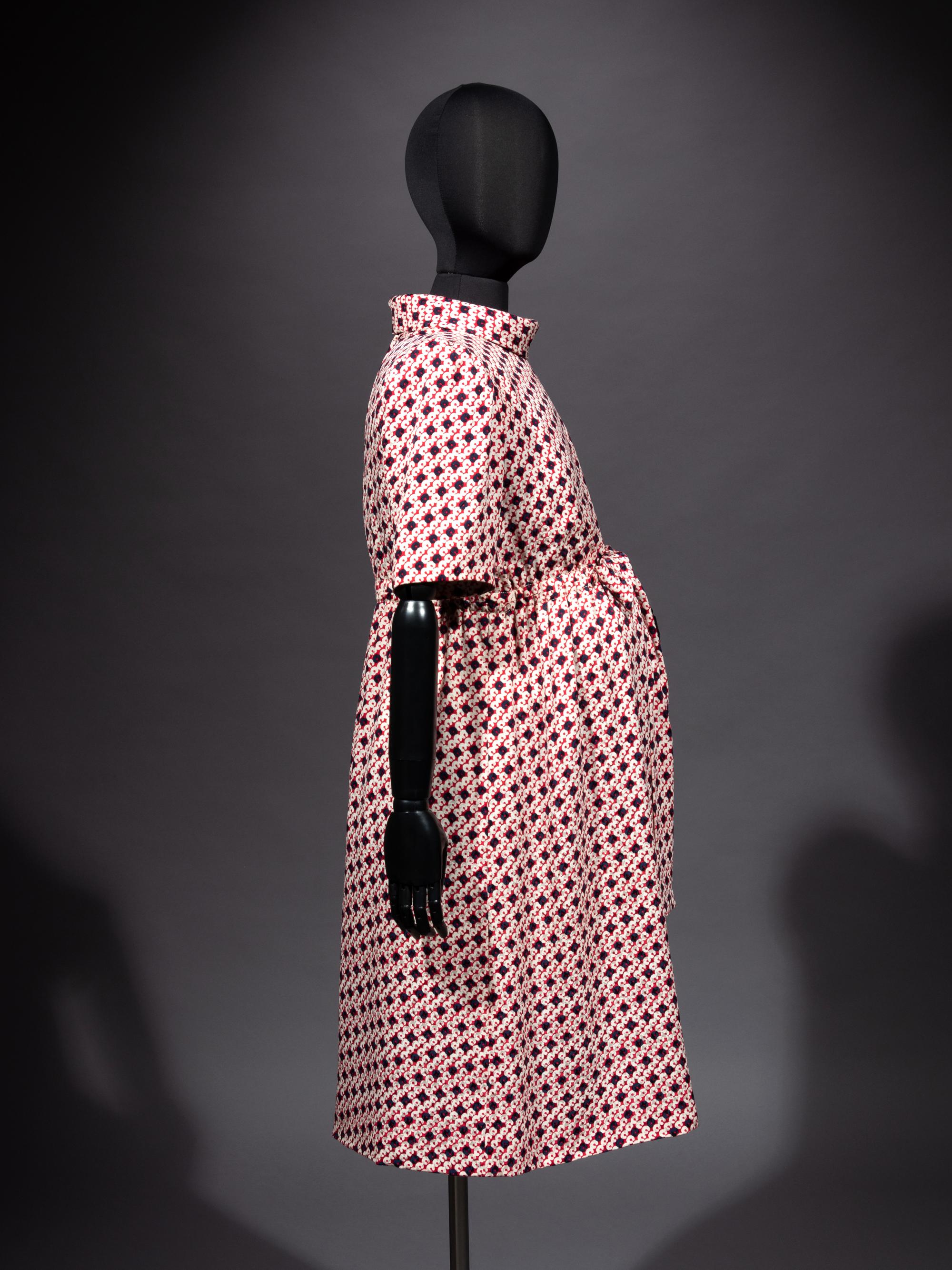 Two Givenchy Haute Couture Maternity Dresses, c.1984