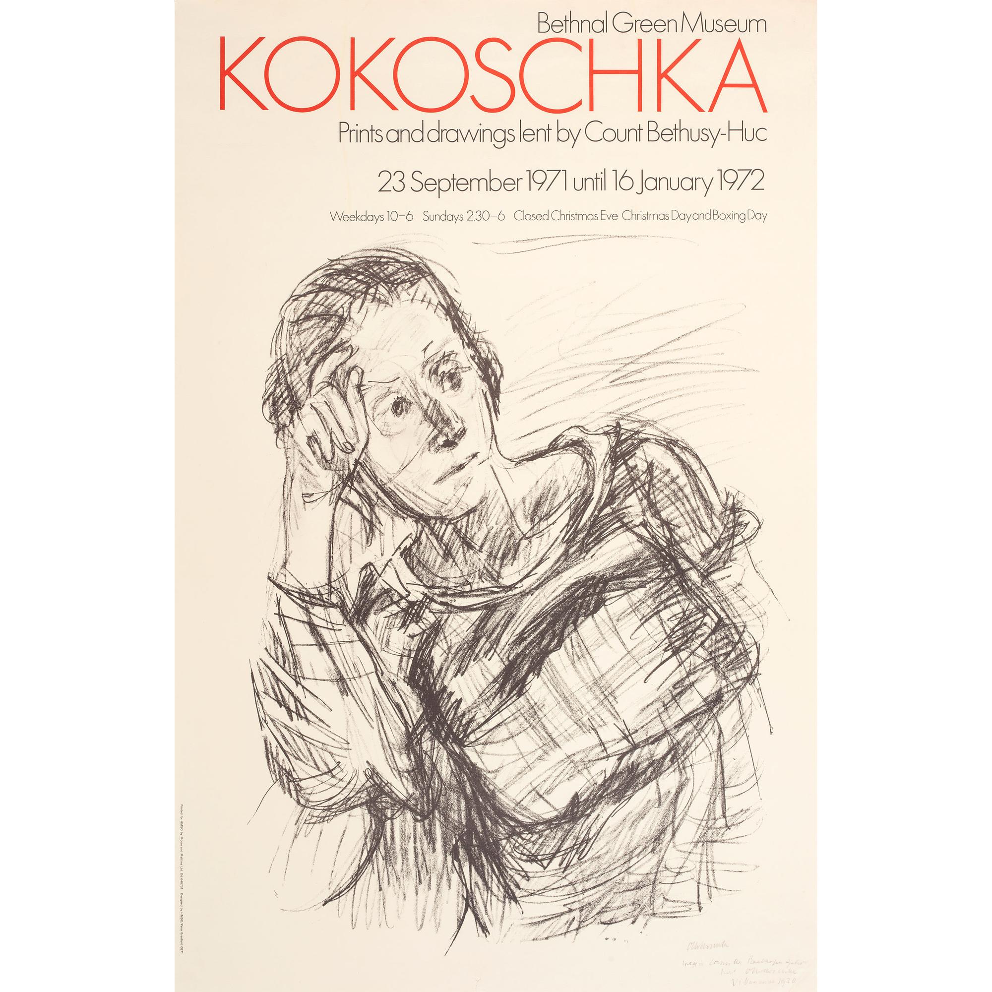 Nine Exhibition Posters for Works on Paper