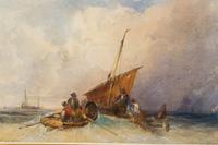 Fishing Boats at Sea
