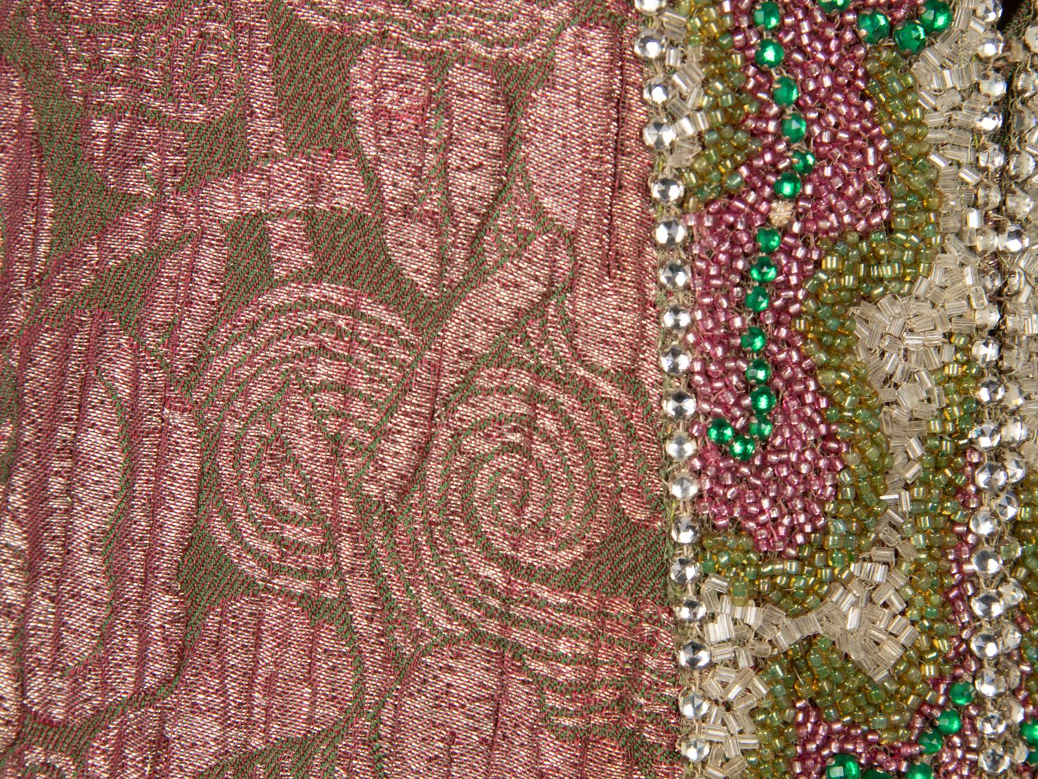 Jean Patou, Beaded Lamé Dress, 1920's
