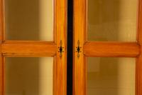 A Biedermeier Style Walnut Bookcase — 19th/20th Century