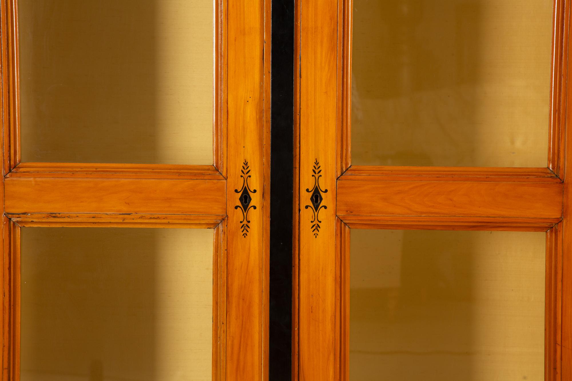 A Biedermeier Style Walnut Bookcase — 19th/20th Century