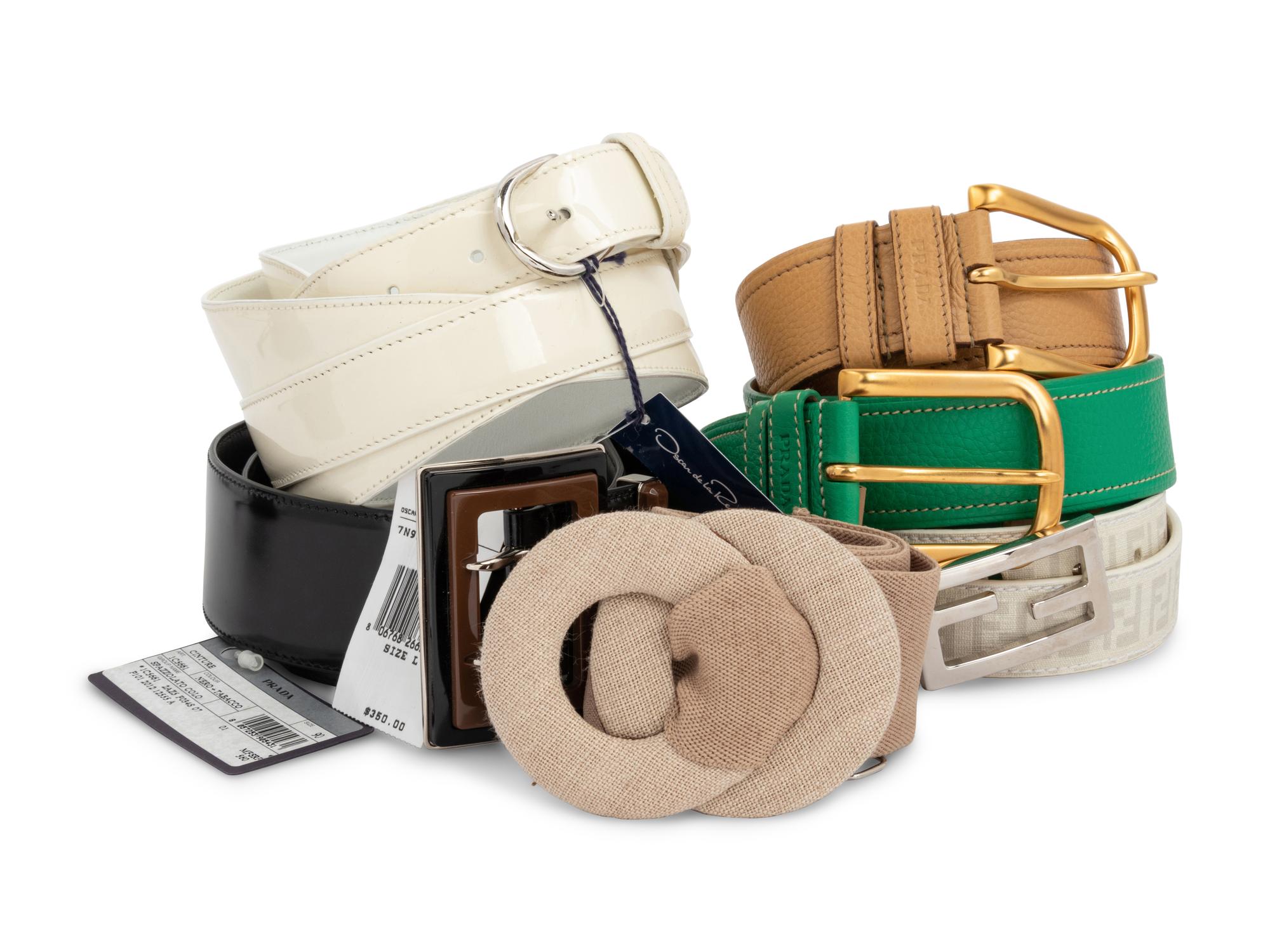 Six Designer Belts, 2010-20s