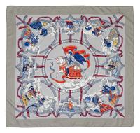 Hermès 90cm Silk Scarf,=