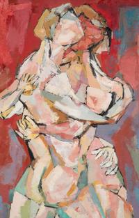 Untitled (Embracing Nudes)