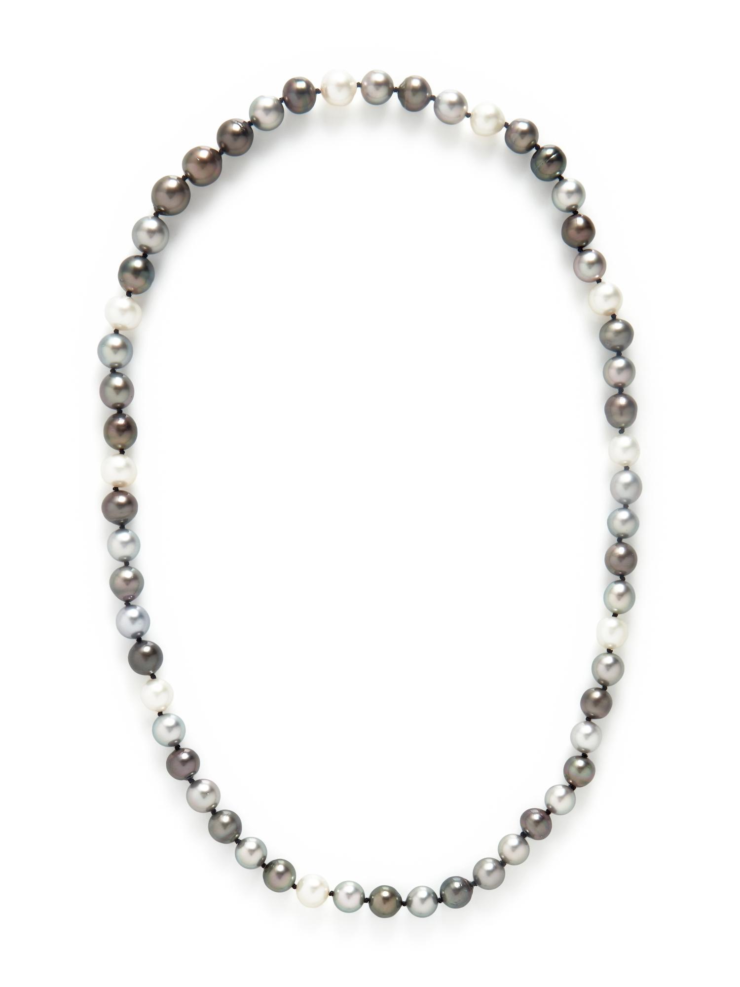 TWO CULTURED PEARL NECKLACES