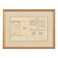 [Philadelphia] Printed circular for a Philadelphia merchant