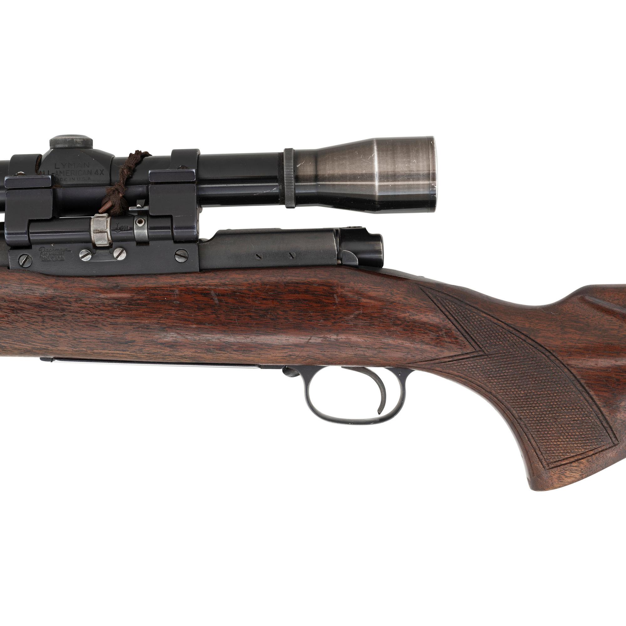 ** Pre-64 Winchester Model 70 Rifle with Lyman All-American Scope
