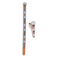 Sioux Beaded Revolver Case, with American Flags