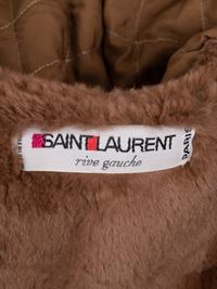 Yves Saint Laurent Rive Gauche Cashmere and Shearling Coat, 1980-90s