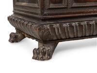 An Italian Carved Walnut Cassone