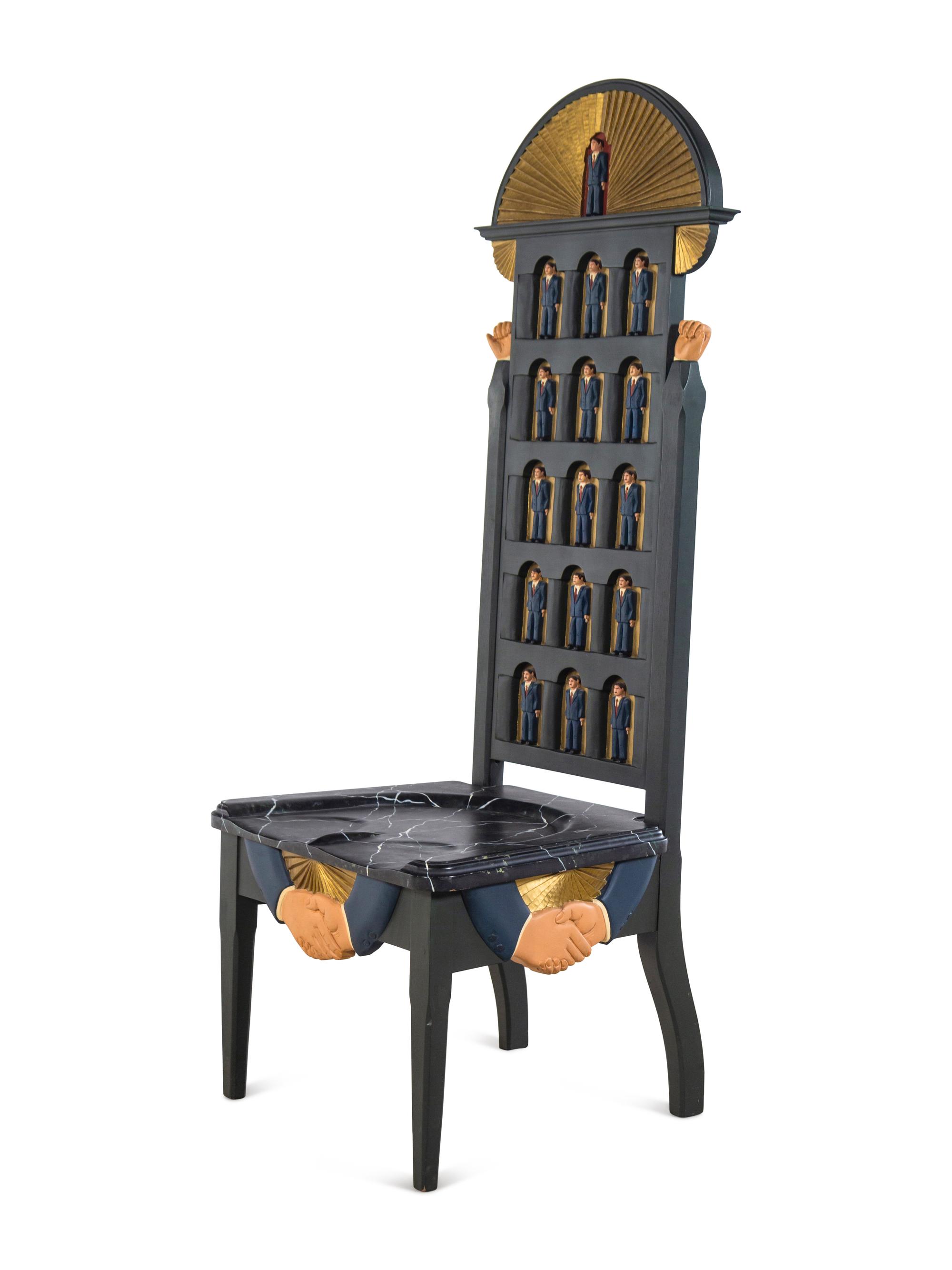 Highback Chair, c. 1990 from the Corporate Structure Series