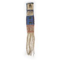 Sioux Beaded Hide Tobacco Bag