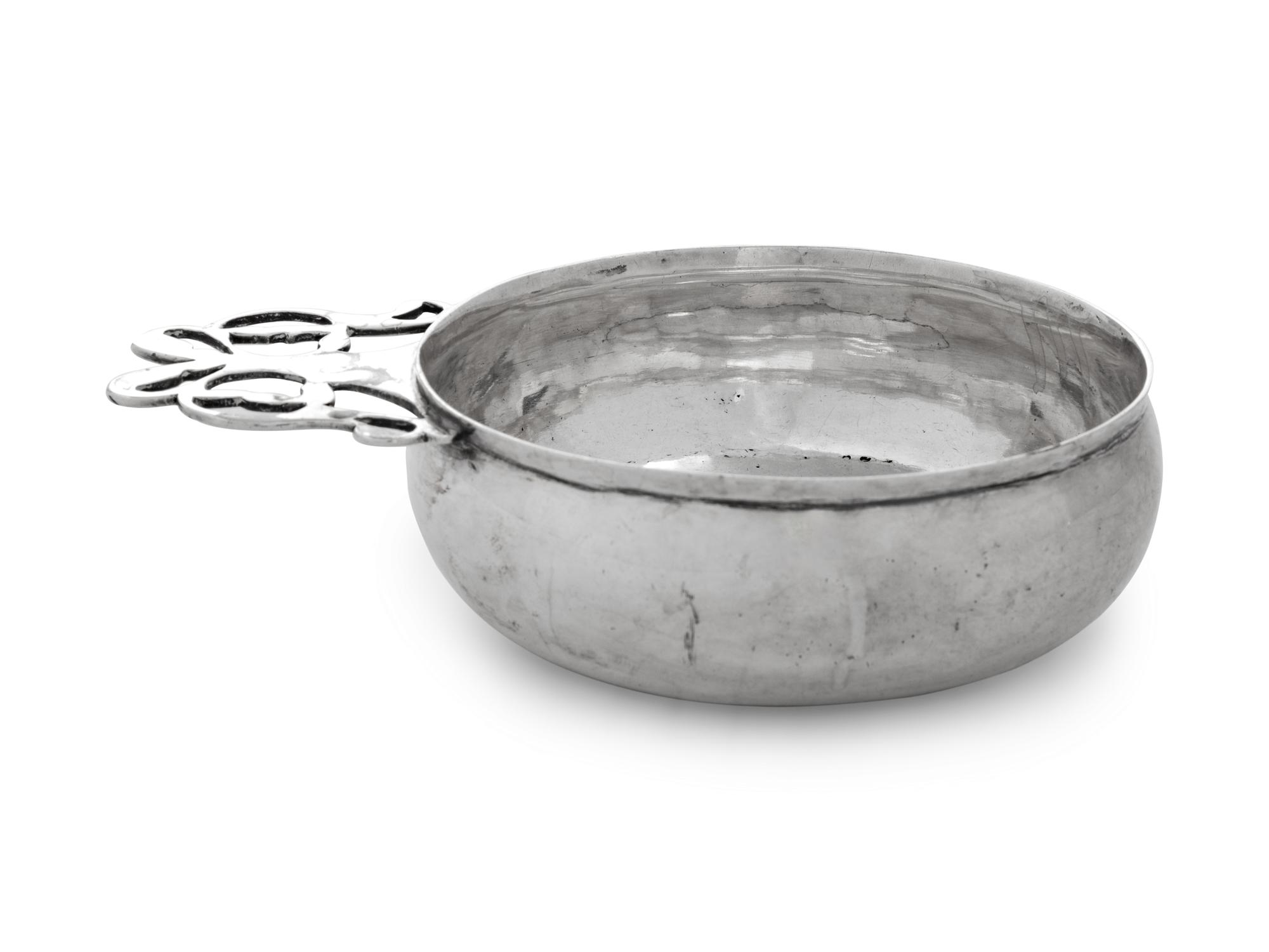 An American Silver Porringer