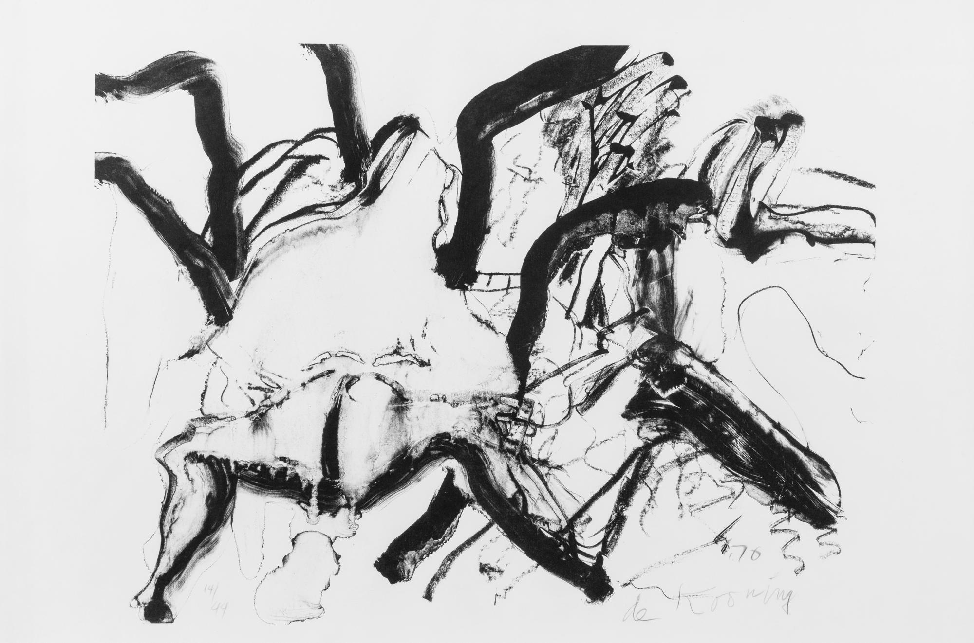 Willem de Kooning, (Dutch, 1904-1997), Woman at Clearwater Beach, 1970