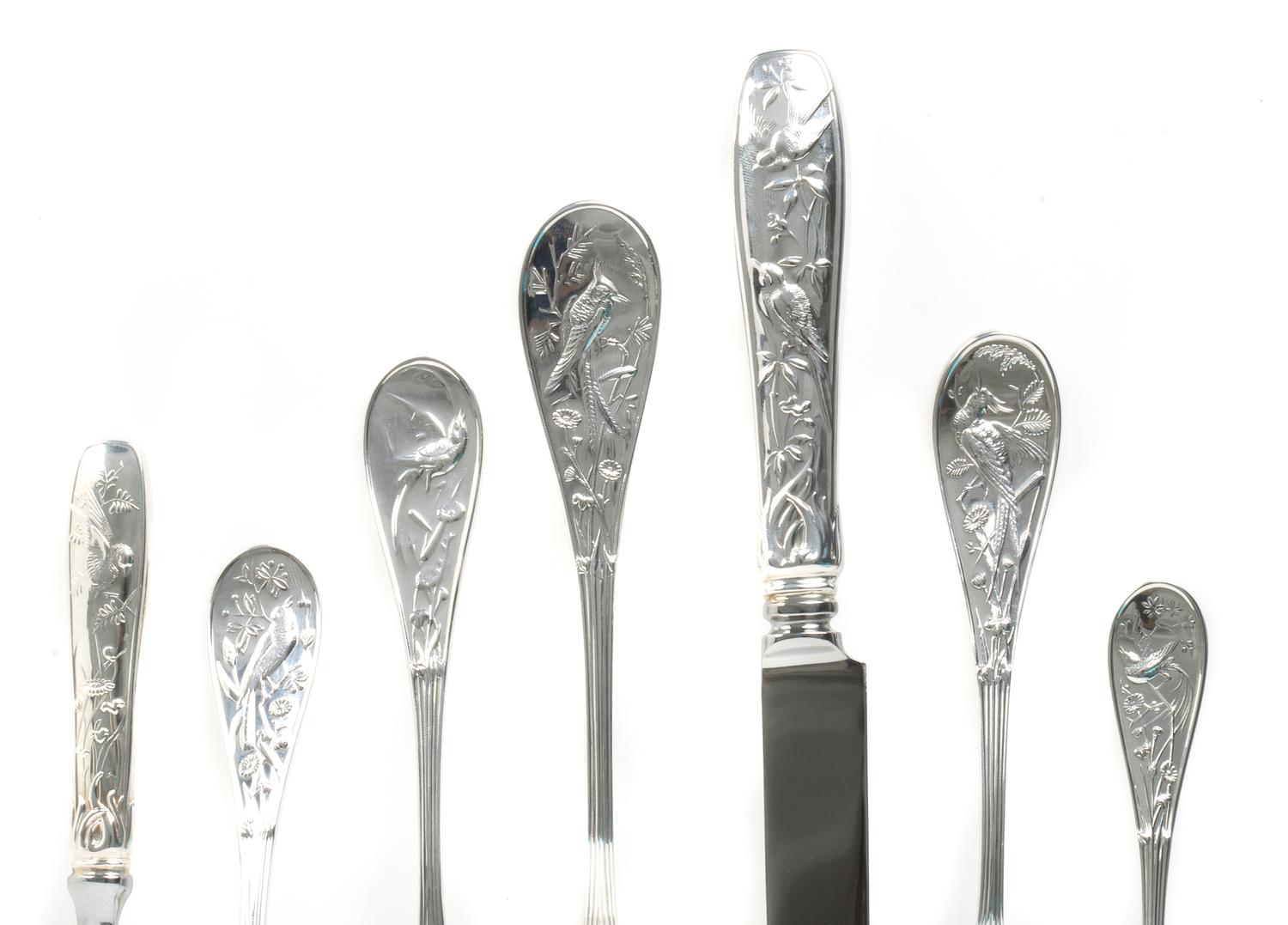 An American Sterling Silver Flatware Service for Eight, Tiffany & Co.,