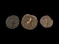 [ANCIENT] ROMAN EMPIRE. (2nd Century AD). A Group of Three AE Coins