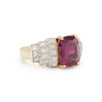 RUBY AND DIAMOND RING