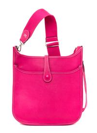 An Hermes Rose Tyrien Epsom Evelyne III PM Handbag, 11.25" x 12" x 2.5".