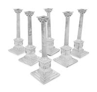 A Set of Six George III Silver Candlesticks