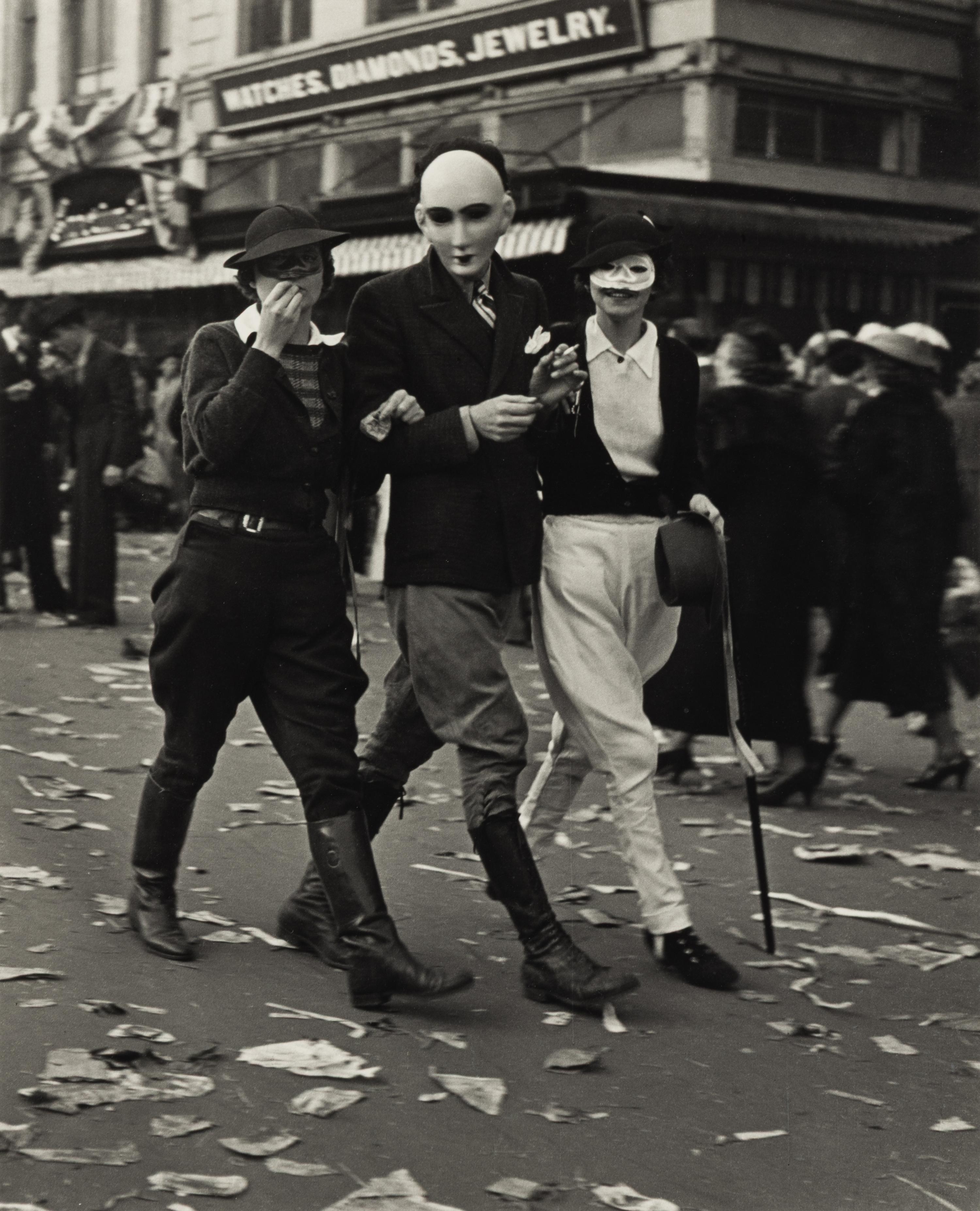 John Gutmann (American/German, 1905–1998) — The Game, New Orleans , 1937; printed later