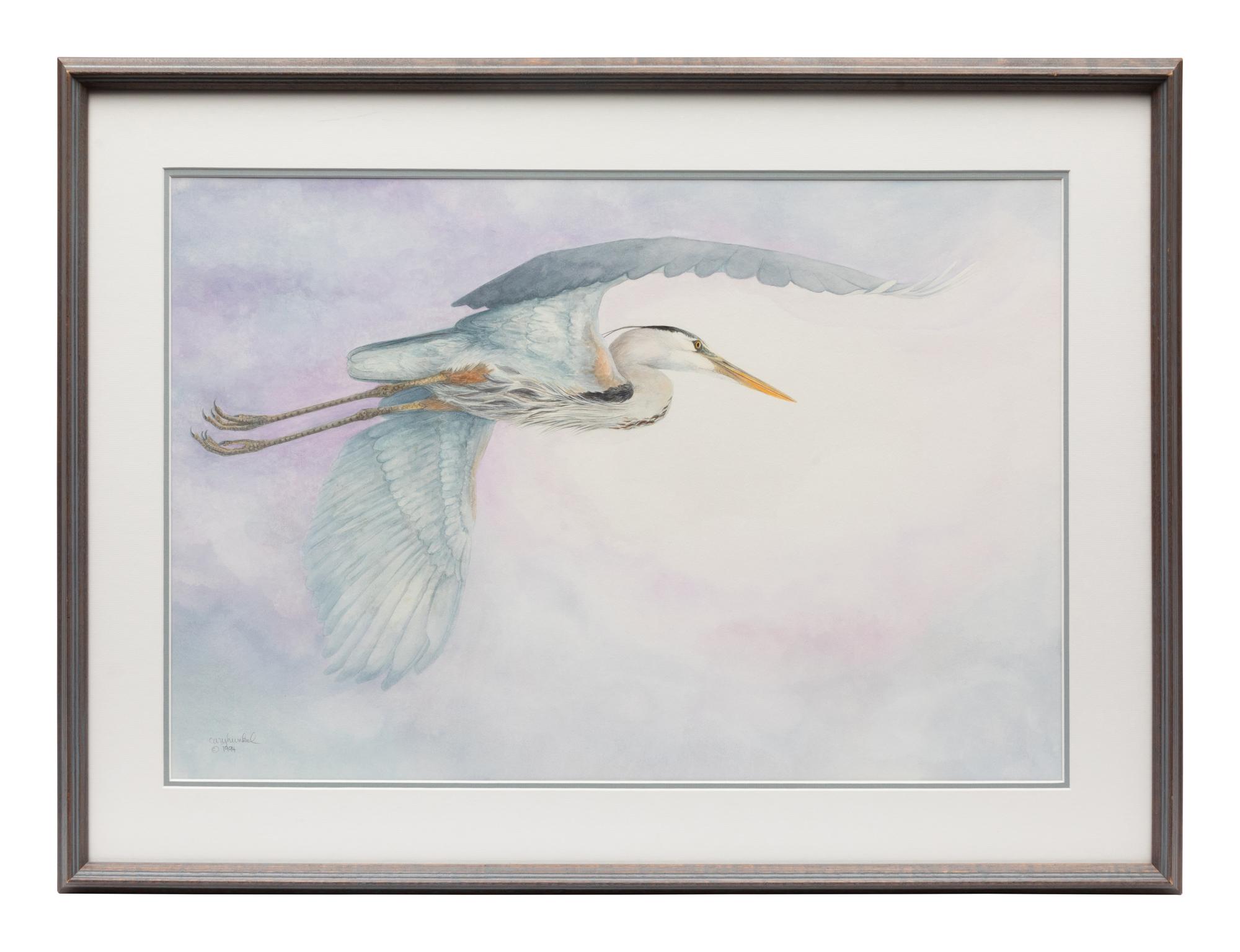 Carpe Diem - Great Blue Heron , 1994