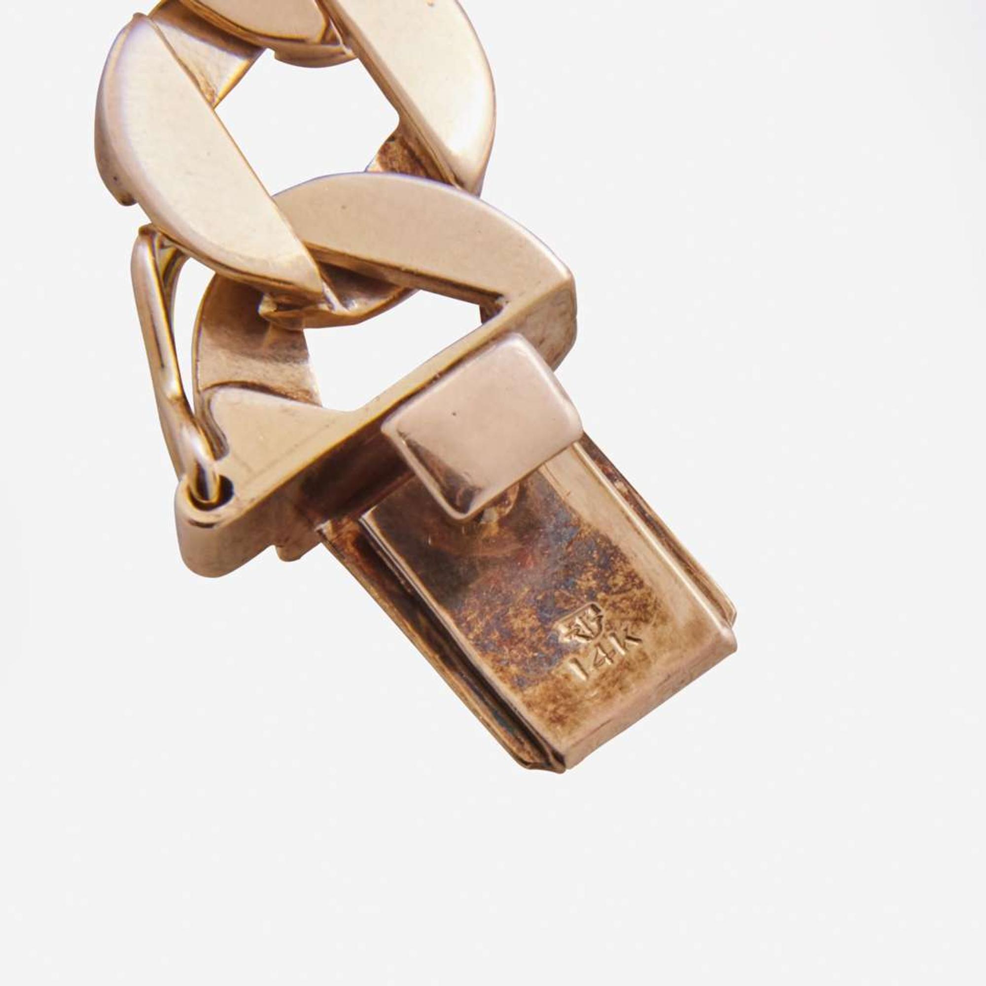 A 14K Yellow Gold and Gemstone Butterfly Necklace