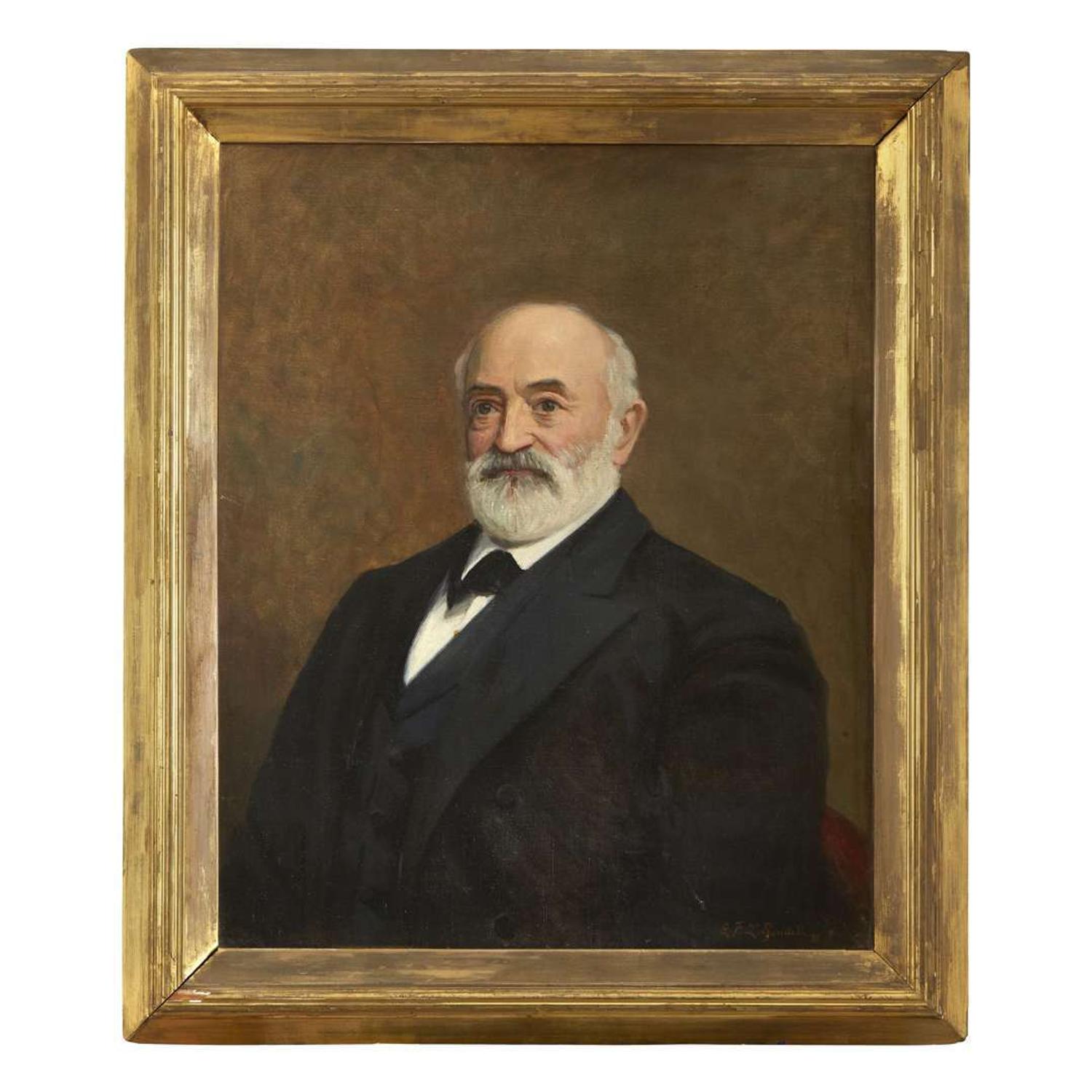 American School 19th century Two portraits of William Benson Mann (1816-1892)