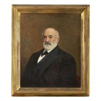 American School 19th century Two portraits of William Benson Mann (1816-1892)