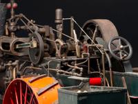 A Case Scale Model Steam Tractor